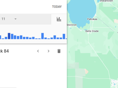 Google Maps Timeline