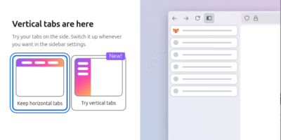 Firefox vertical tabs