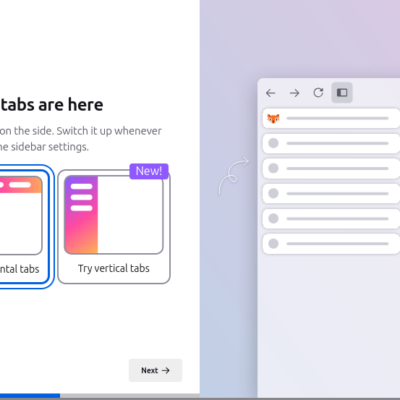 Firefox vertical tabs