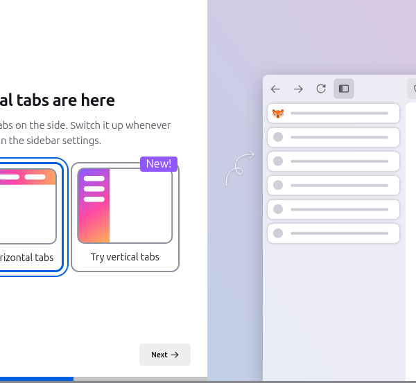 Firefox vertical tabs