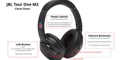 JBL Tour One M2 Cheat Sheet